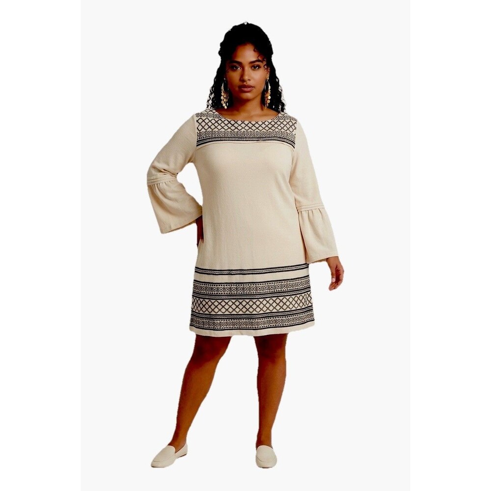 J. Jill Embroidered Boho Dress/Top Size Medium